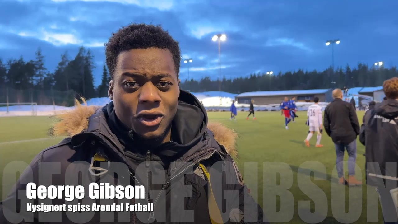 George Gibson etter debut